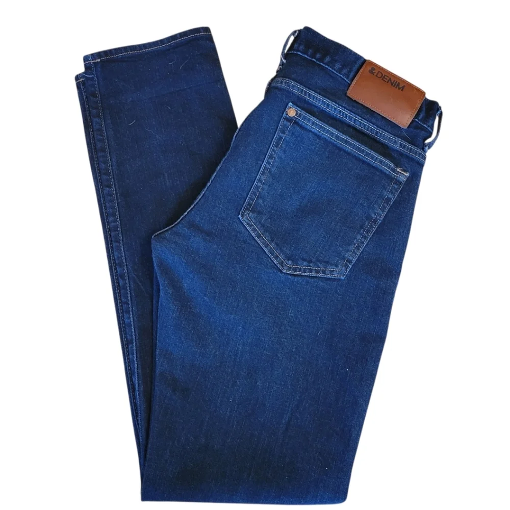 Conscious &‎ Denim Blue Straight Leg Denim Jeans Size 32x34